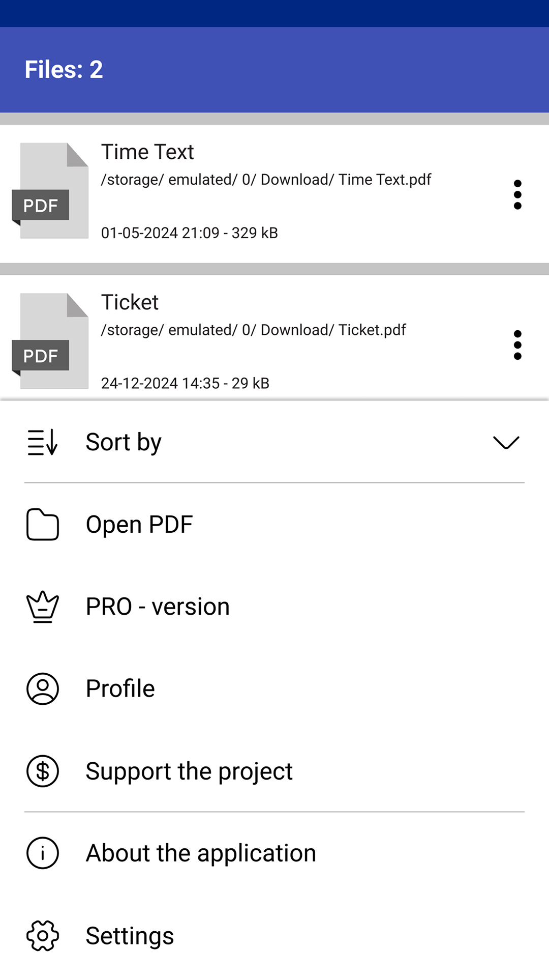 اسکرین شات 5 برنامه PDF Reader & Viewer