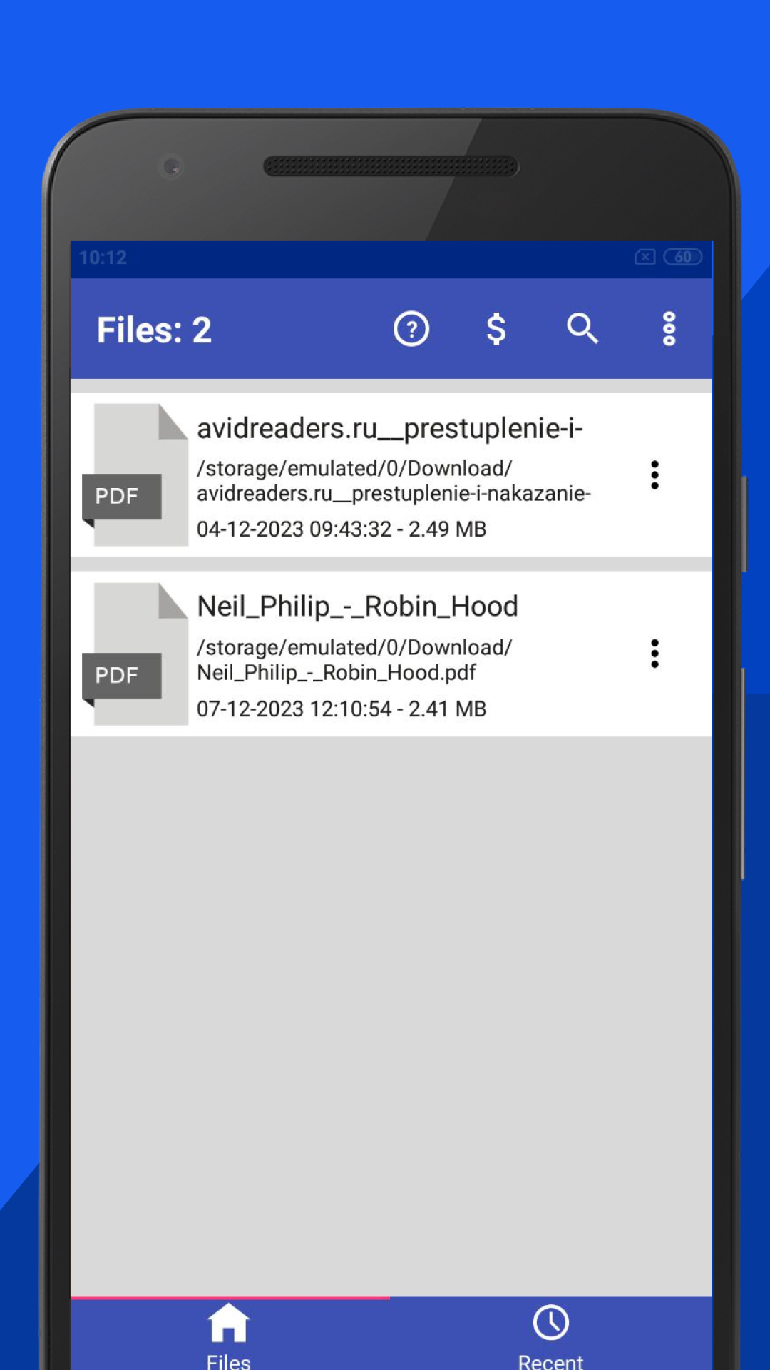 اسکرین شات 7 برنامه PDF Reader & Viewer