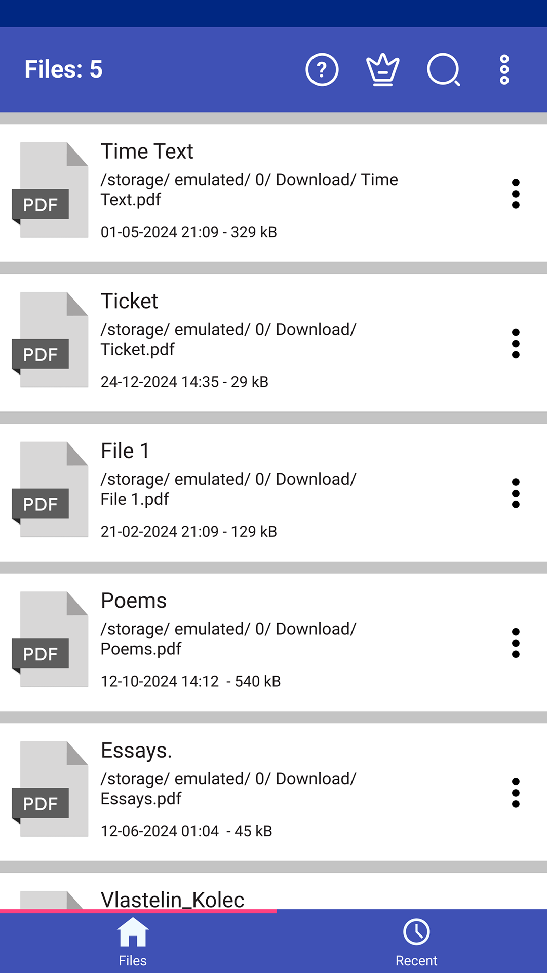 اسکرین شات 2 برنامه PDF Reader & Viewer