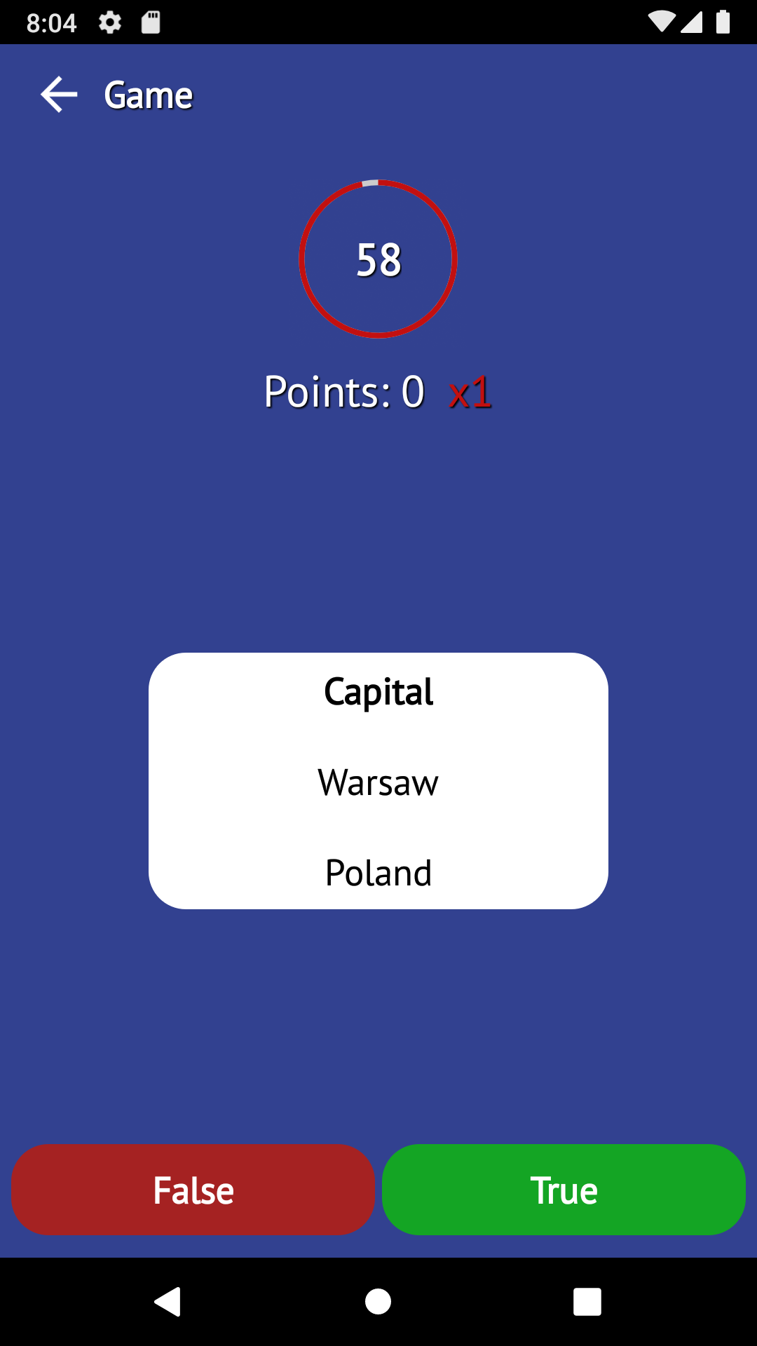 اسکرین شات 6 برنامه Countries of the World - quiz