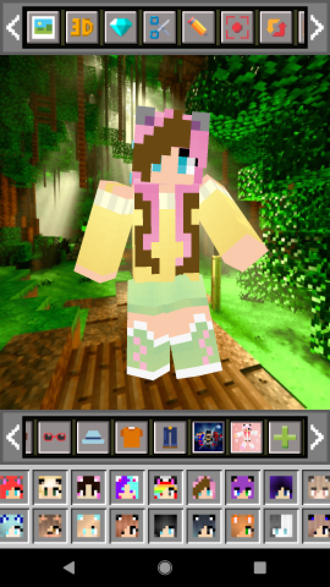 اسکرین شات 5 برنامه MCBox — Skins for Minecraft