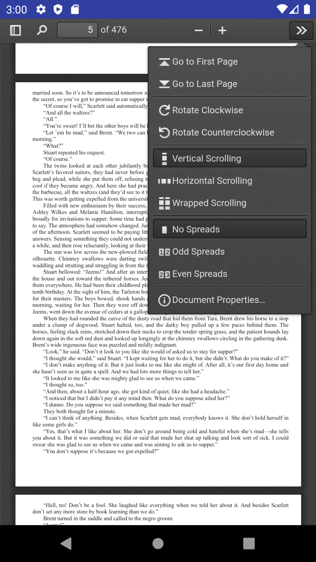 اسکرین شات 3 برنامه Mini Pdf Reader & Viewer