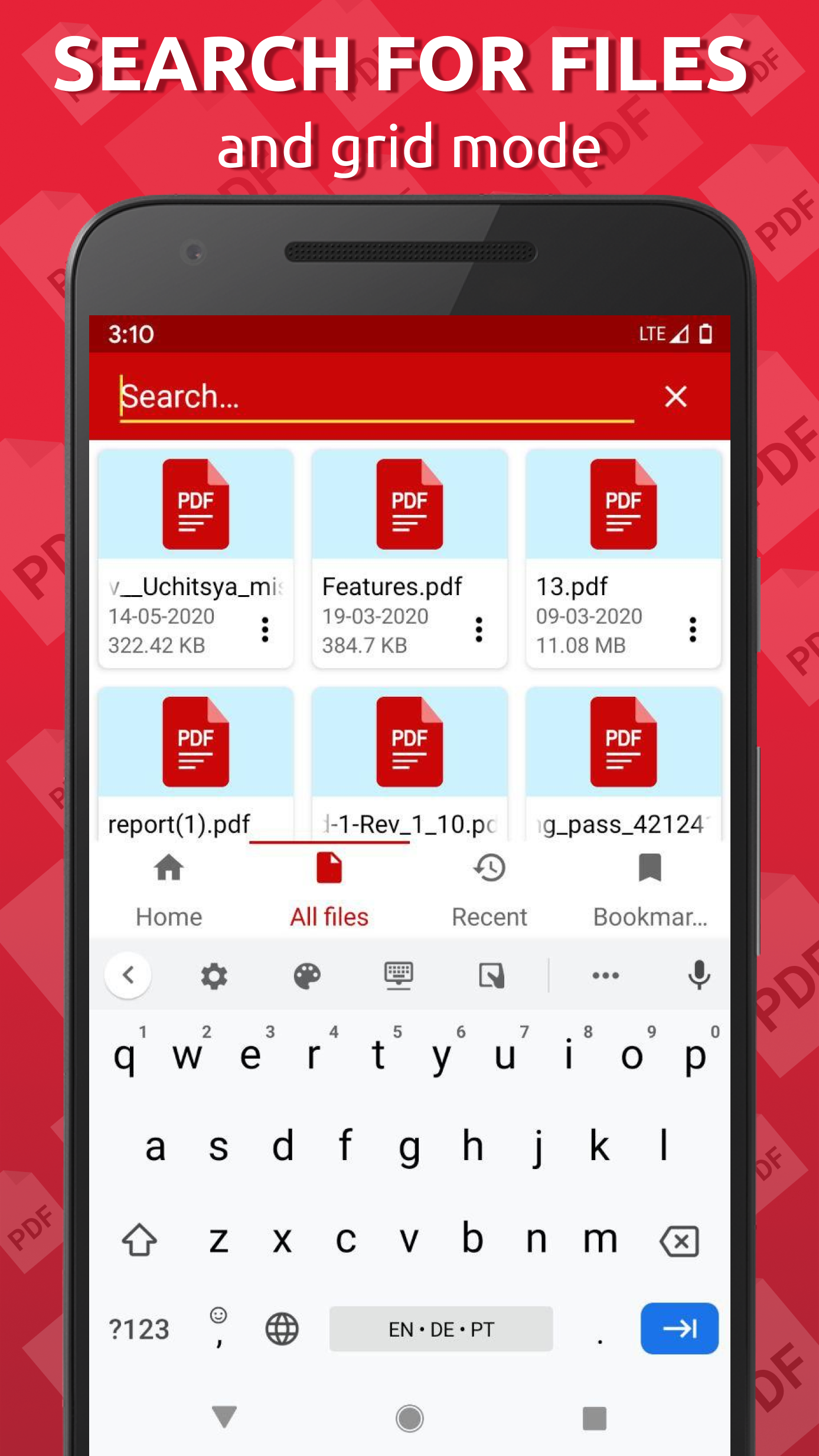 اسکرین شات 6 برنامه Simple PDF Reader