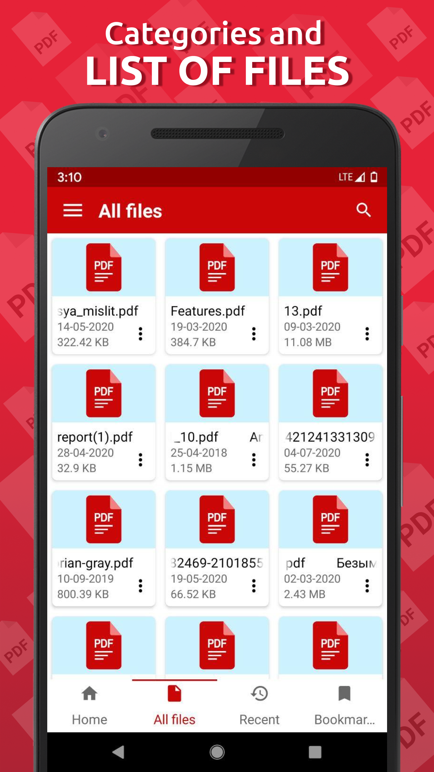 اسکرین شات 3 برنامه Simple PDF Reader