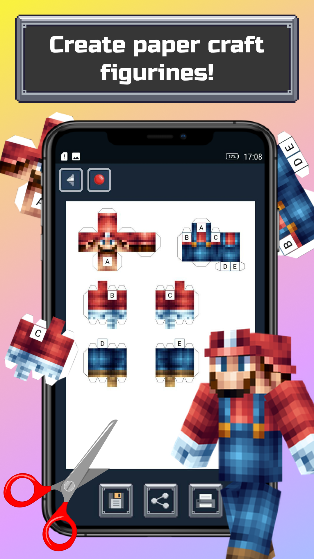 اسکرین شات 6 برنامه Skin Maker for Minecraft