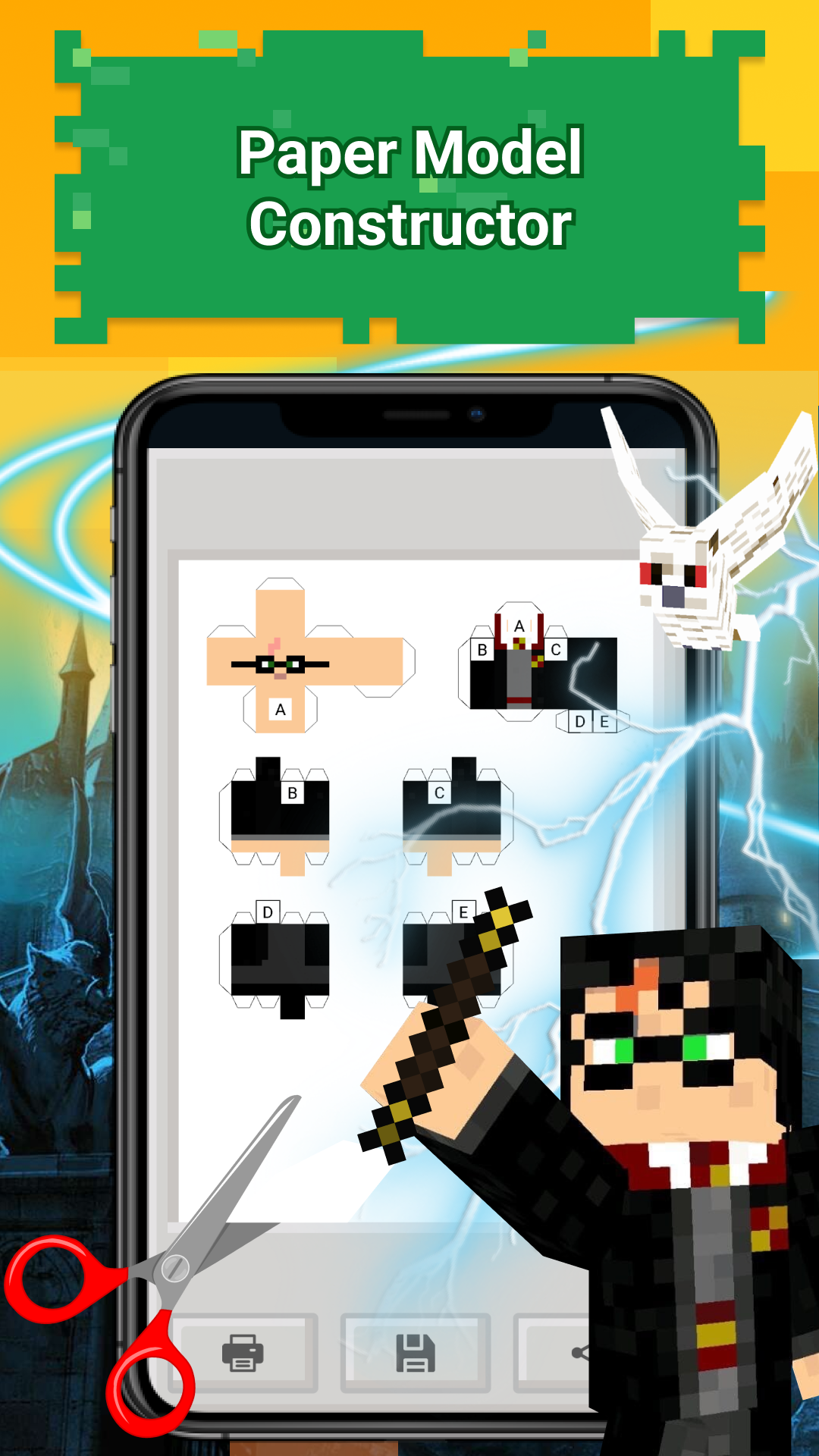 اسکرین شات 4 برنامه Skins Pack for Minecraft