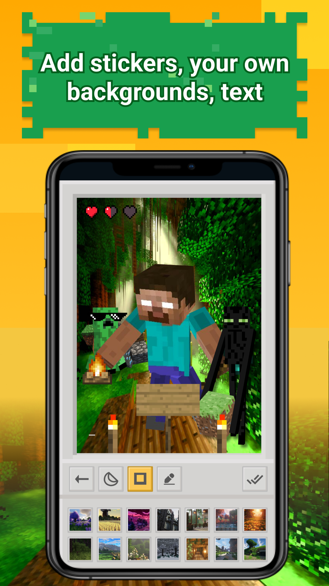 اسکرین شات 8 برنامه Skins Pack for Minecraft