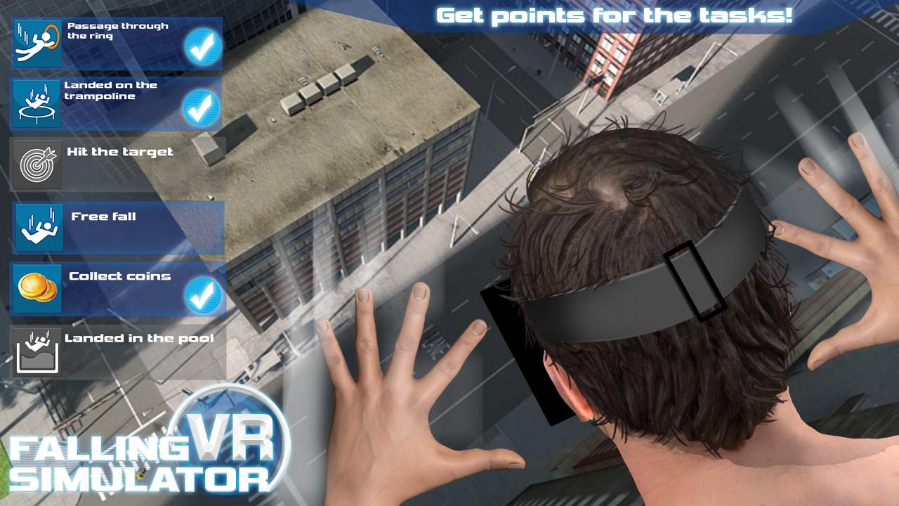 اسکرین شات 1 بازی Falling VR Simulator