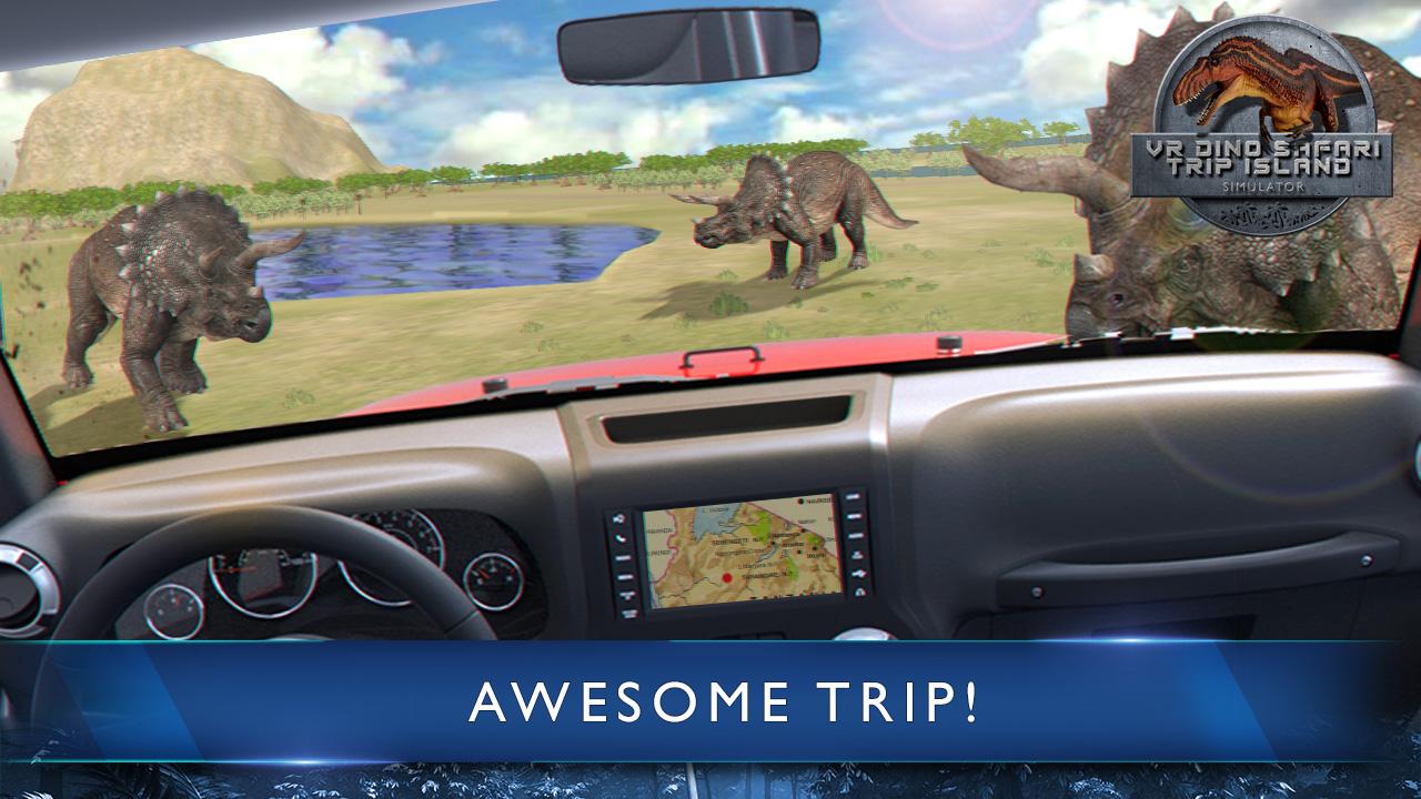 اسکرین شات 5 بازی VR Dino Safari Trip Island Sim