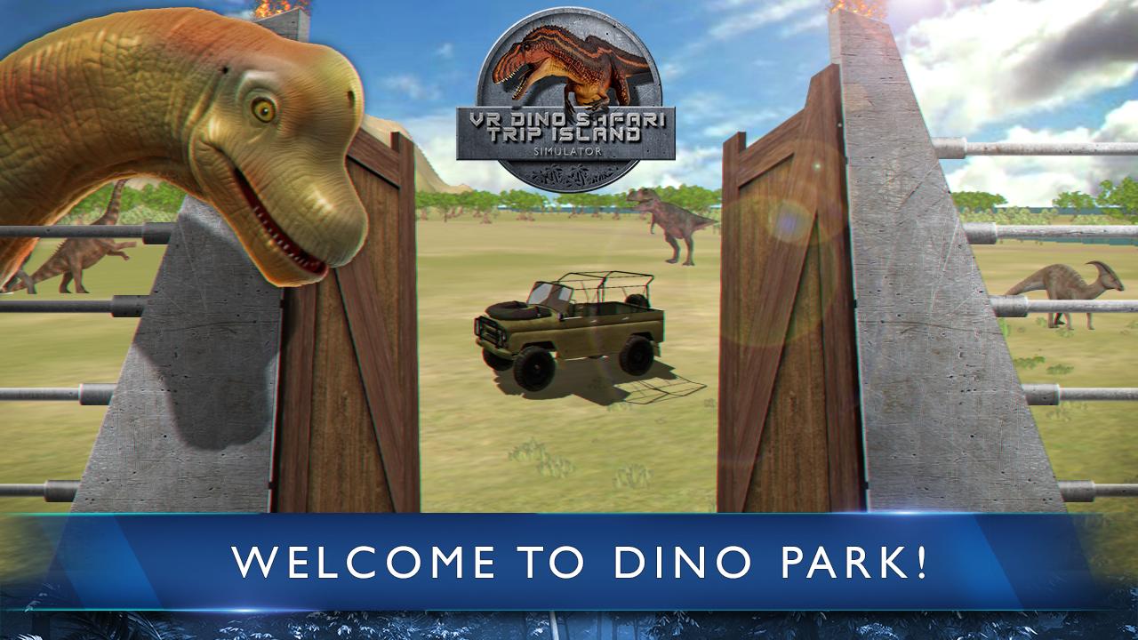 اسکرین شات 4 بازی VR Dino Safari Trip Island Sim
