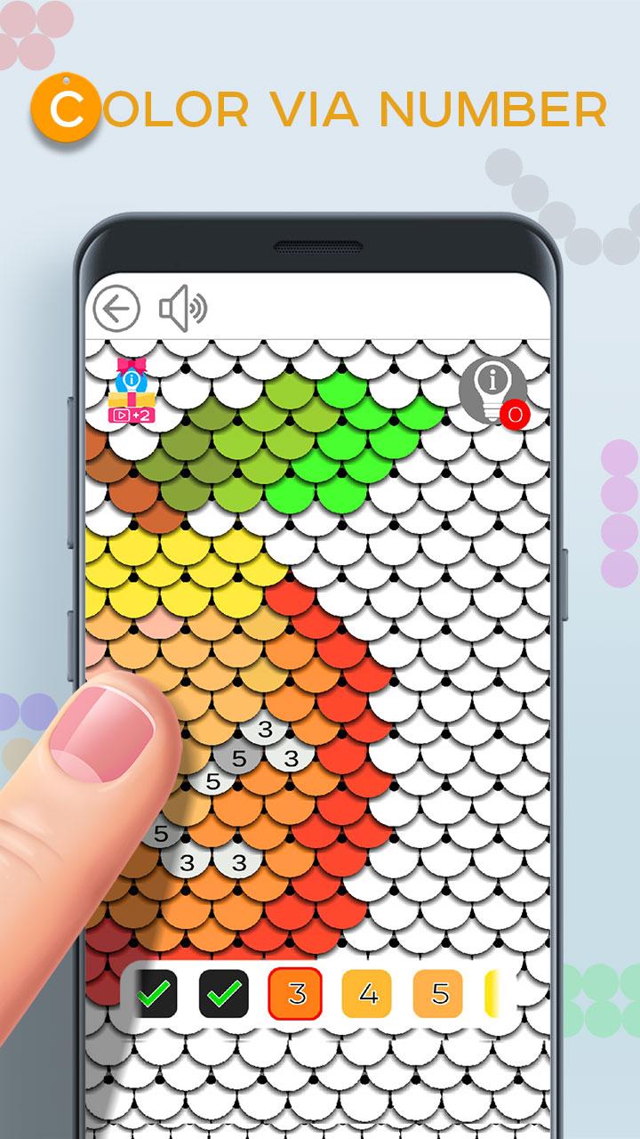 اسکرین شات 3 برنامه Sequin Simulator - Colors by N