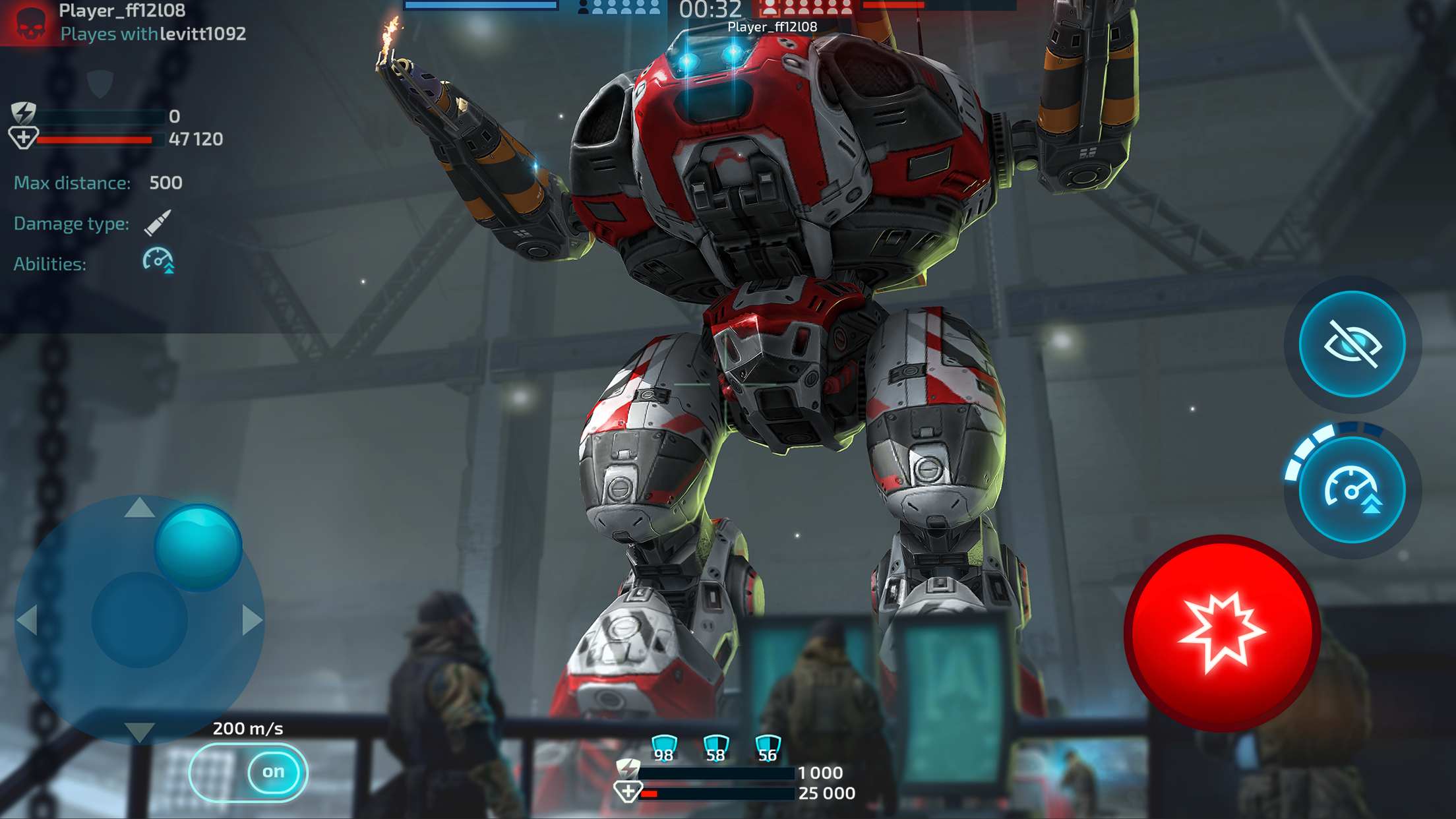 اسکرین شات 3 بازی Robot Warfare: PvP Mech Battle