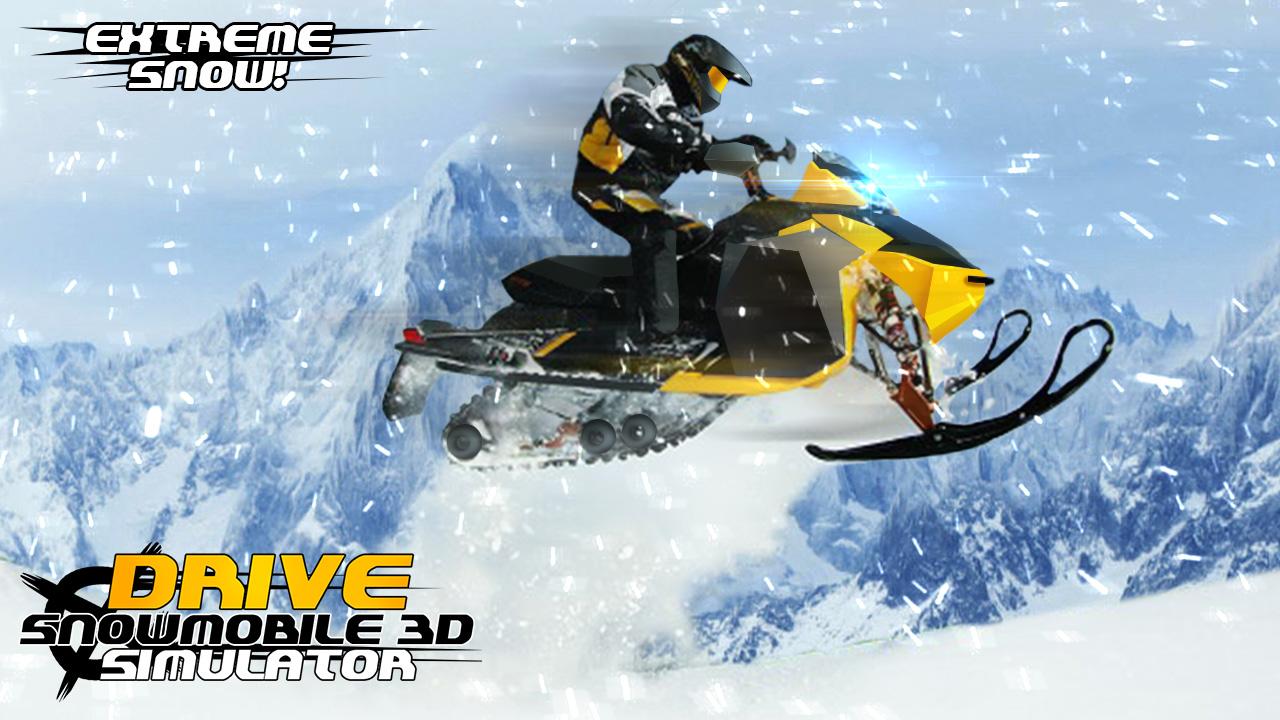 اسکرین شات 2 بازی Drive Snowmobile 3D Simulator