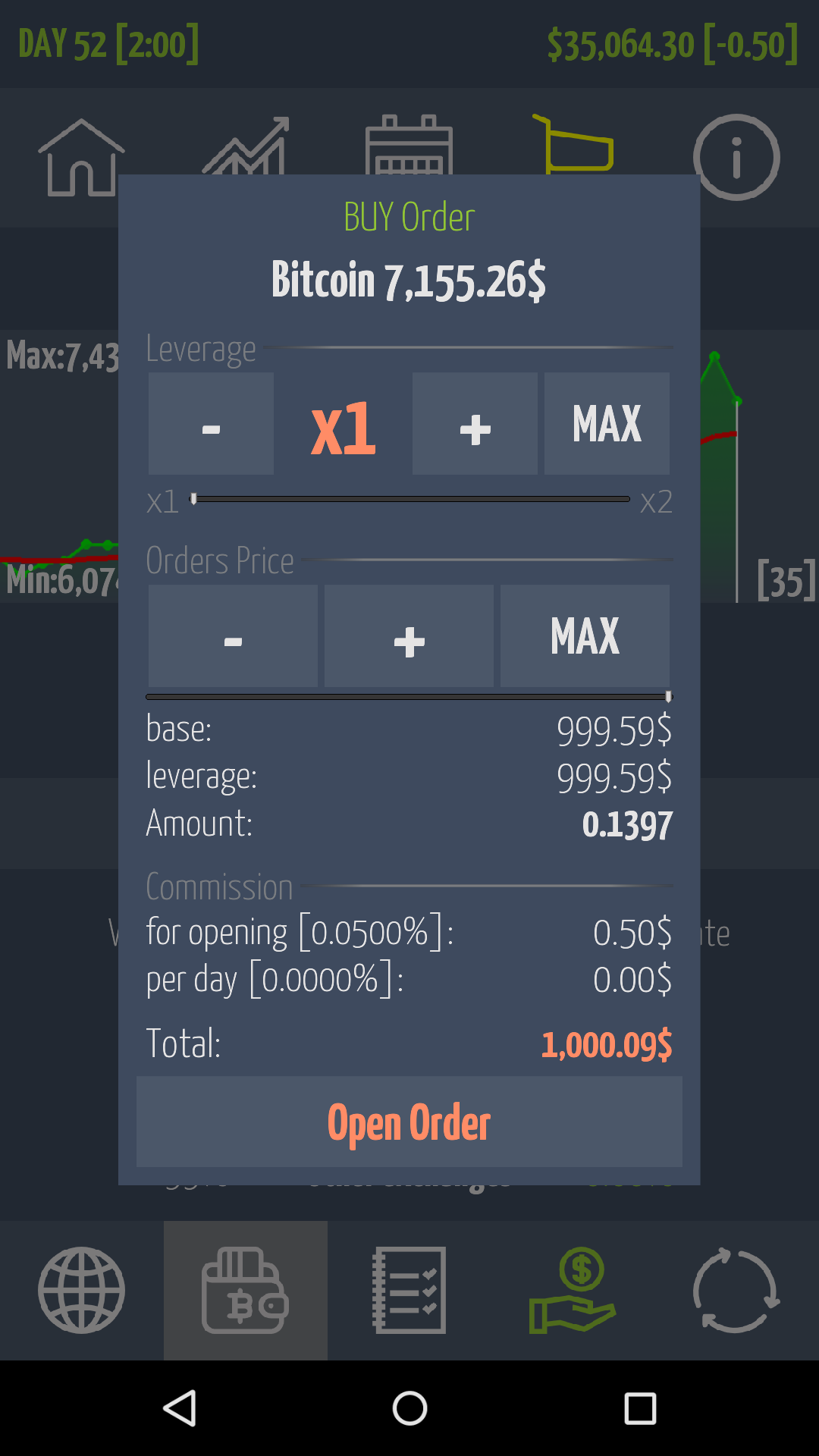 اسکرین شات 4 بازی Crypto Market Game