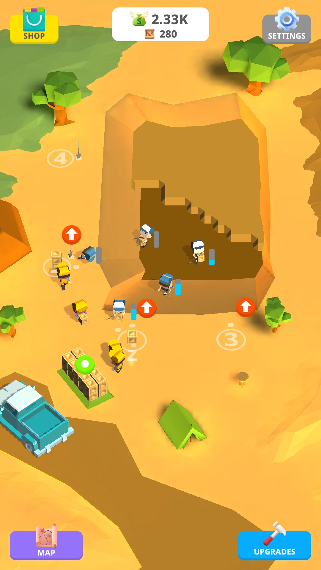 اسکرین شات 2 بازی Idle Digging Adventure Game