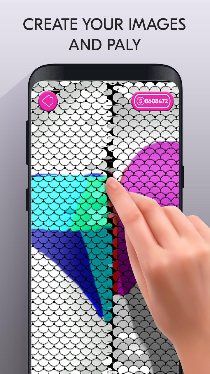 اسکرین شات 4 بازی Real Flip Sequin - Live Screen