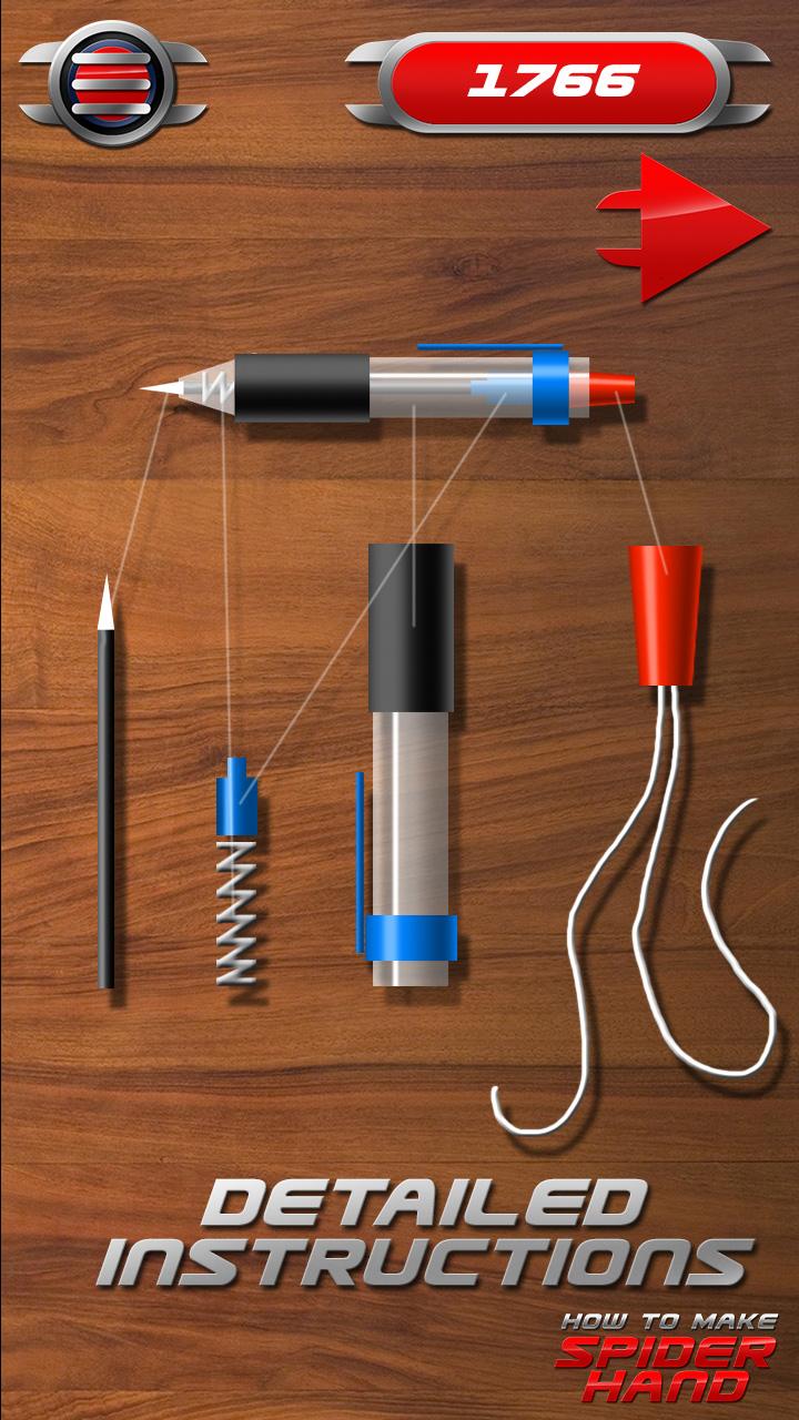 اسکرین شات 3 بازی How to Make Spider Hand