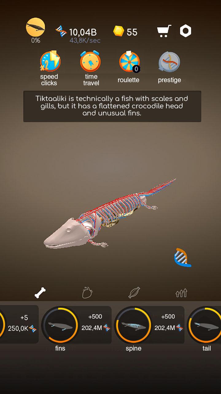اسکرین شات 3 بازی Idle Evolution - Cell to Human
