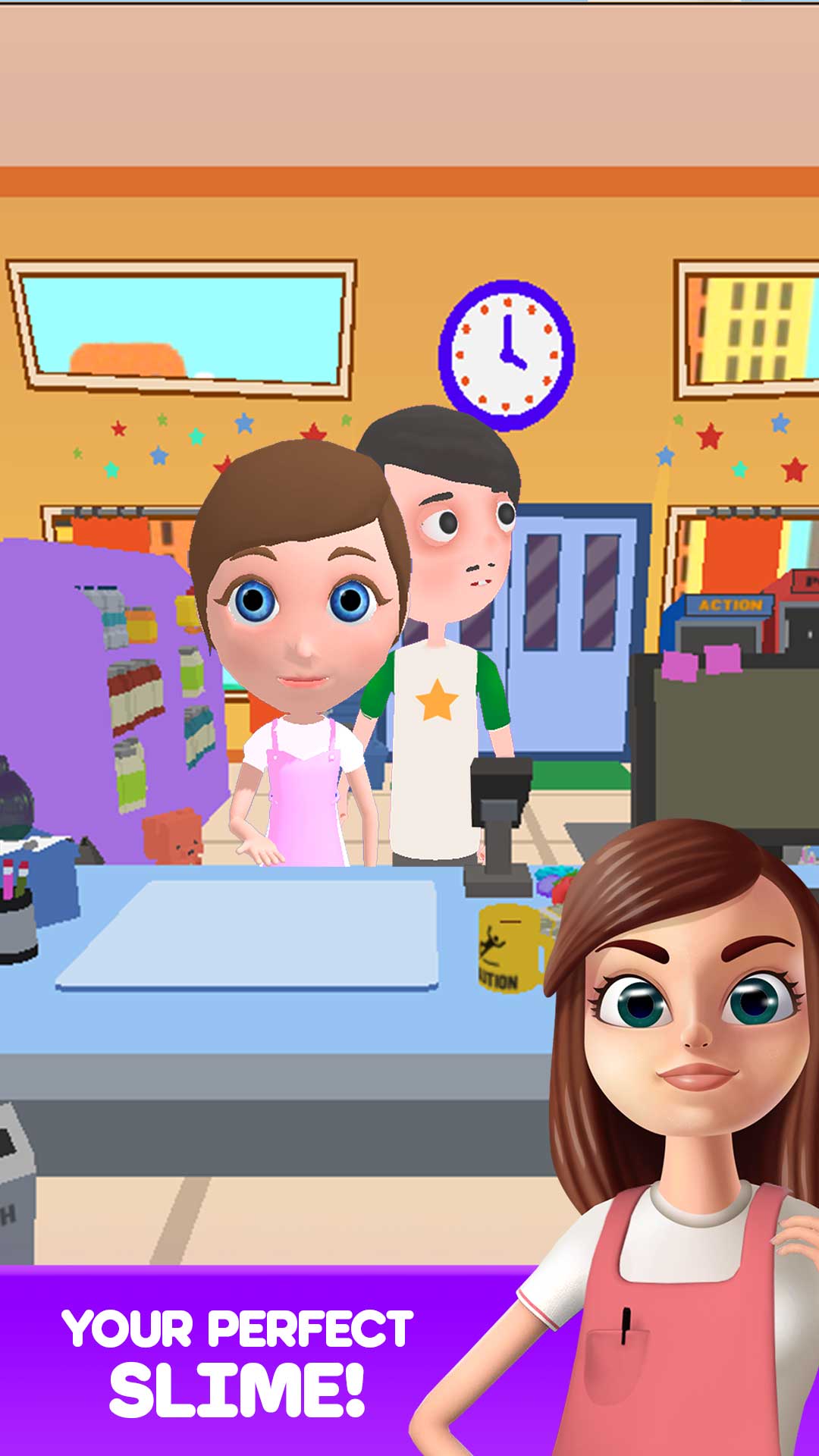 اسکرین شات 5 برنامه Slime Shop 3D