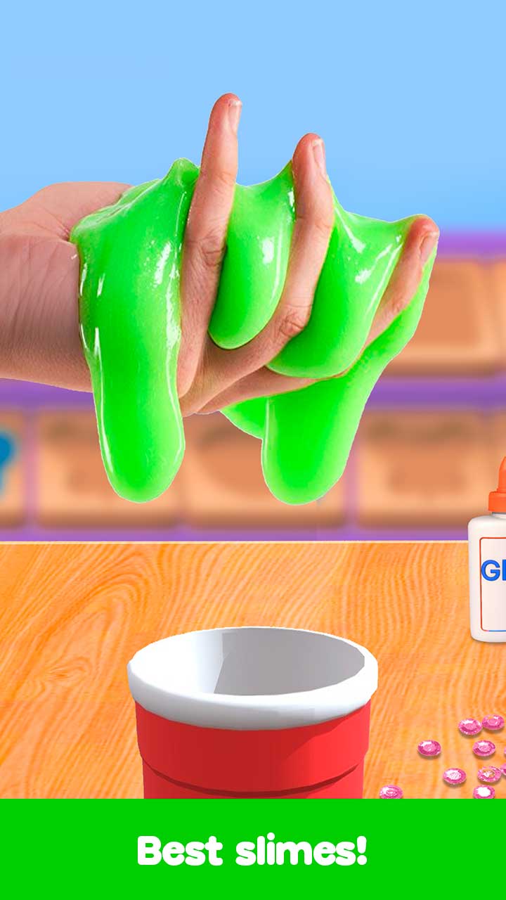 اسکرین شات 3 برنامه Slime Shop 3D
