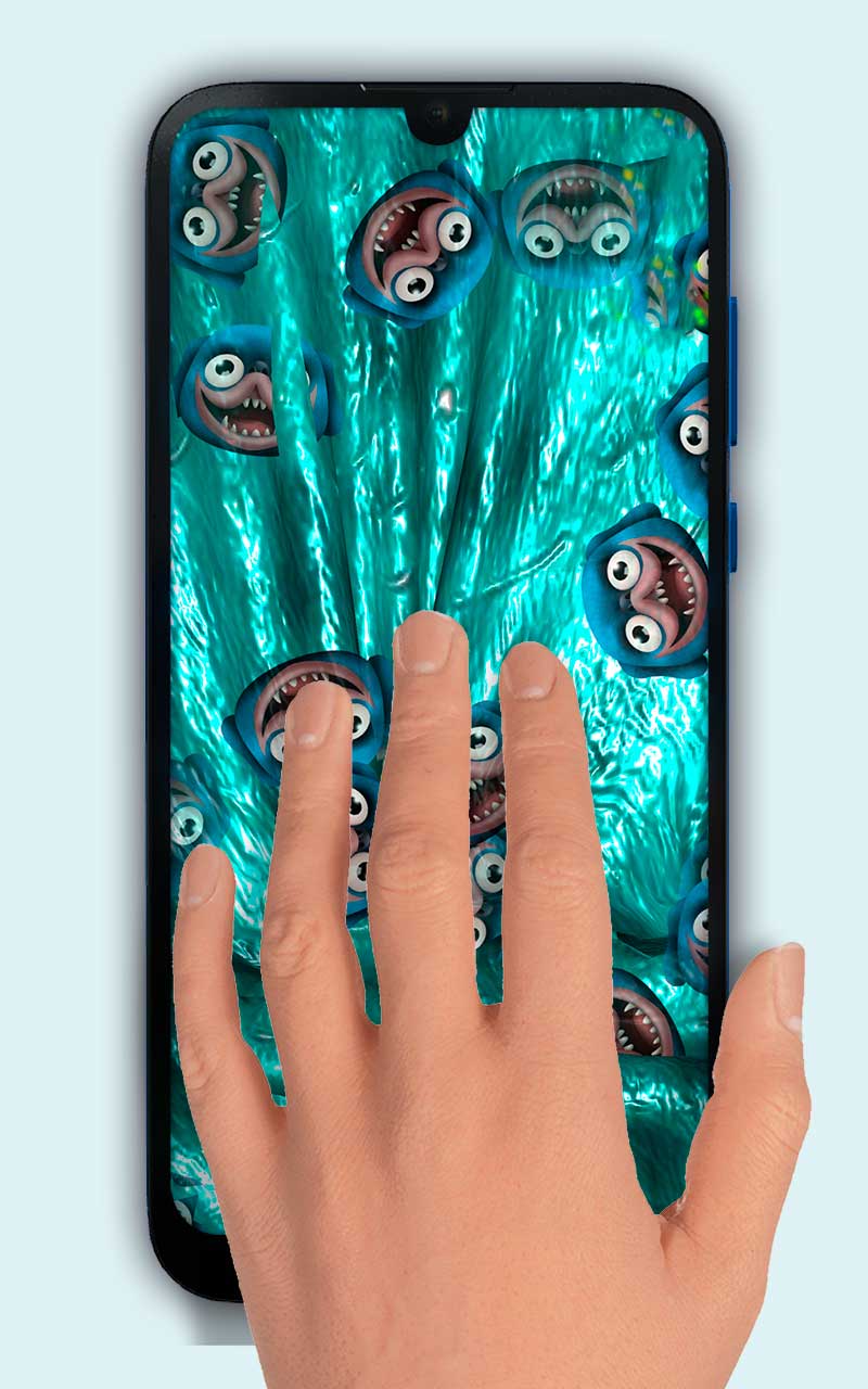 اسکرین شات 4 برنامه Smash Diy Slime - Fidget Slimy