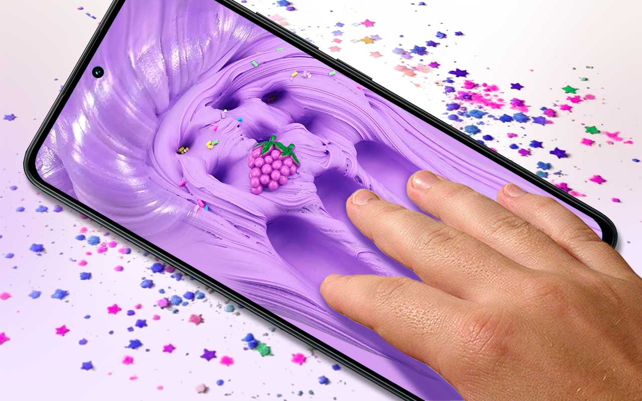 اسکرین شات 1 برنامه Smash Diy Slime - Fidget Slimy