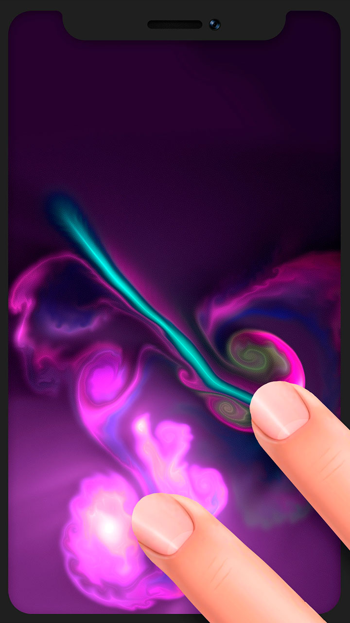 اسکرین شات 1 برنامه Super Fluid ASMR - Antistress