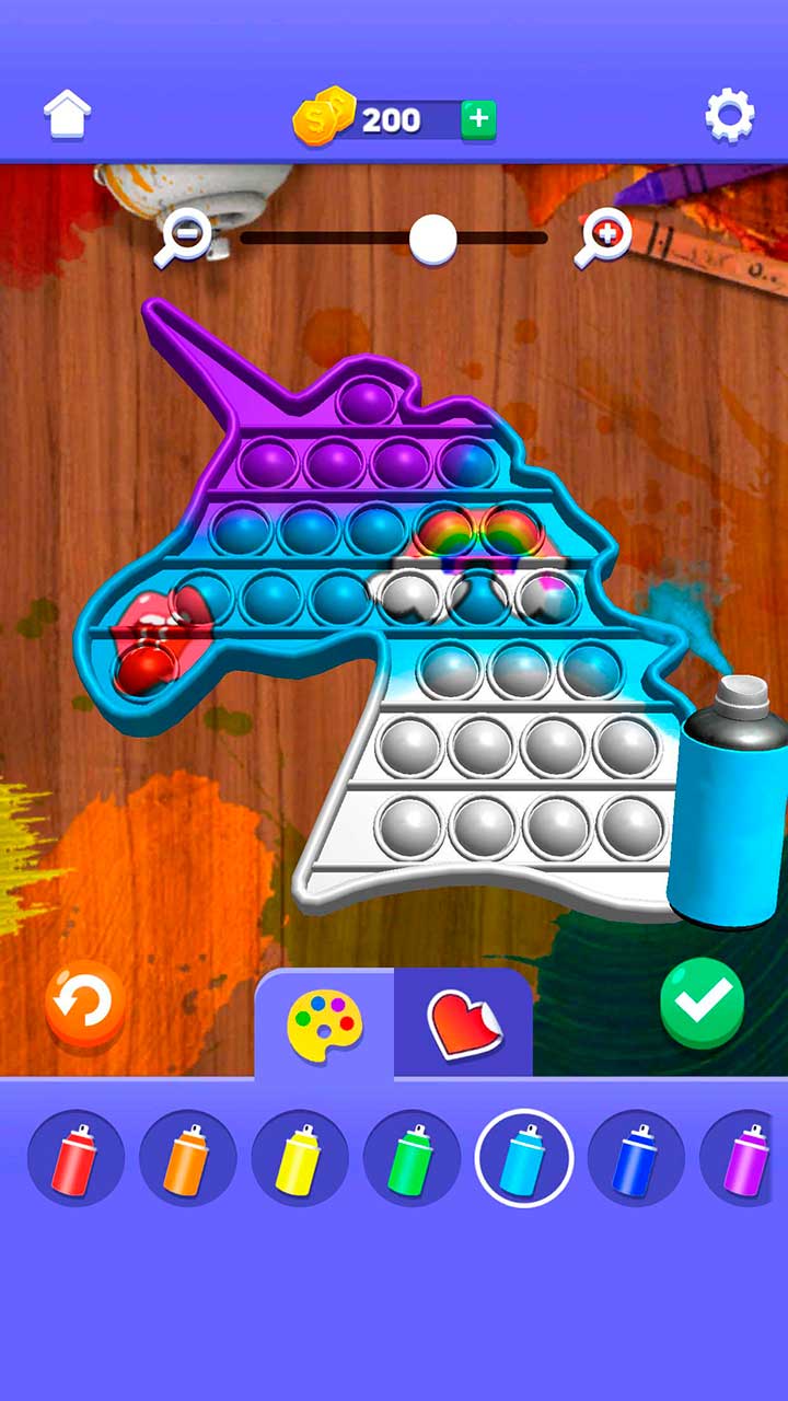 اسکرین شات 4 بازی Super Pop It Simulator - Relax