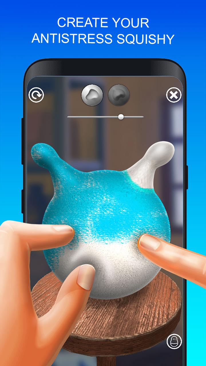 اسکرین شات 1 برنامه Super Squishy Simulator - Make
