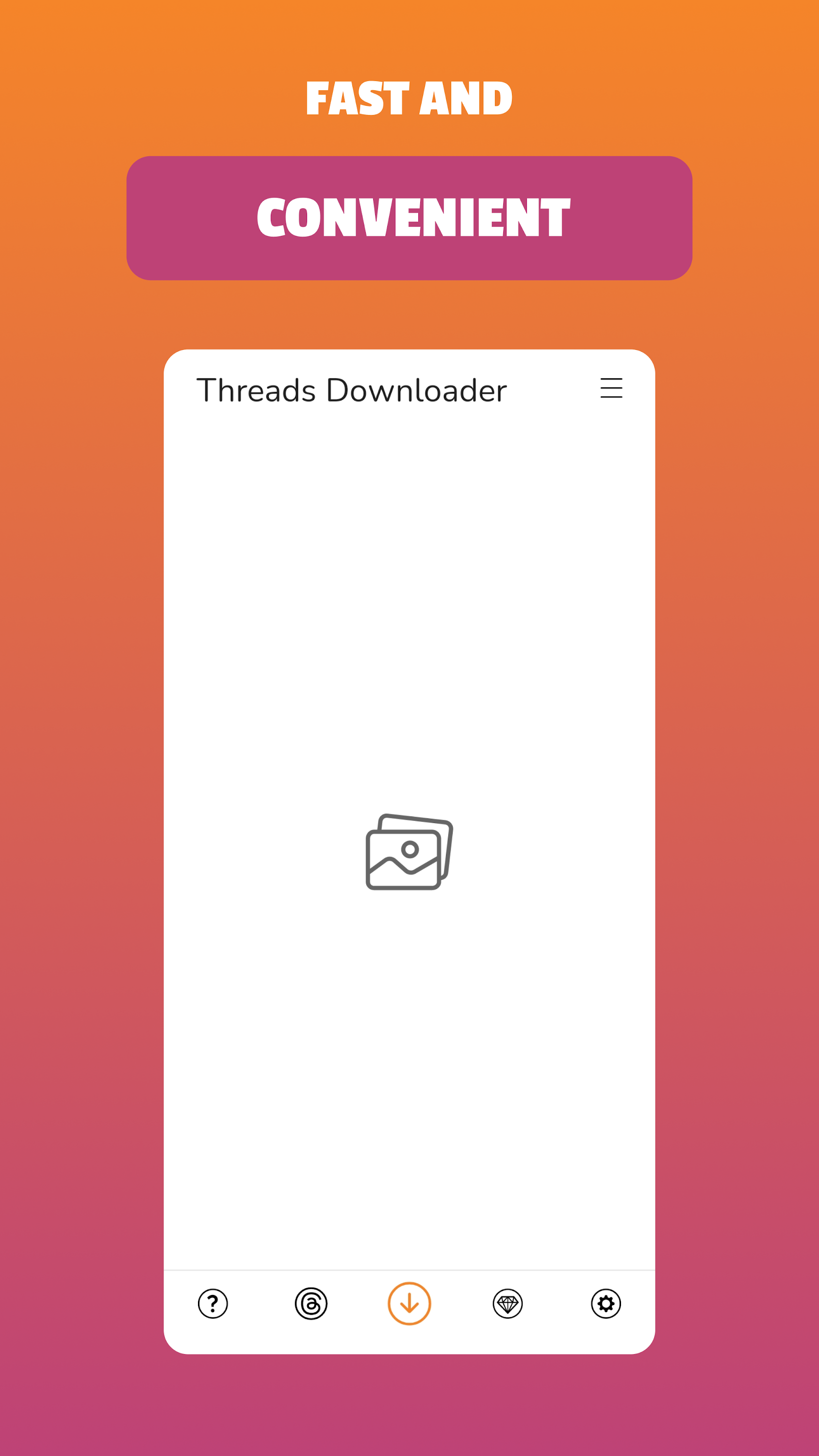 اسکرین شات 3 برنامه Tget - Threads Downloader