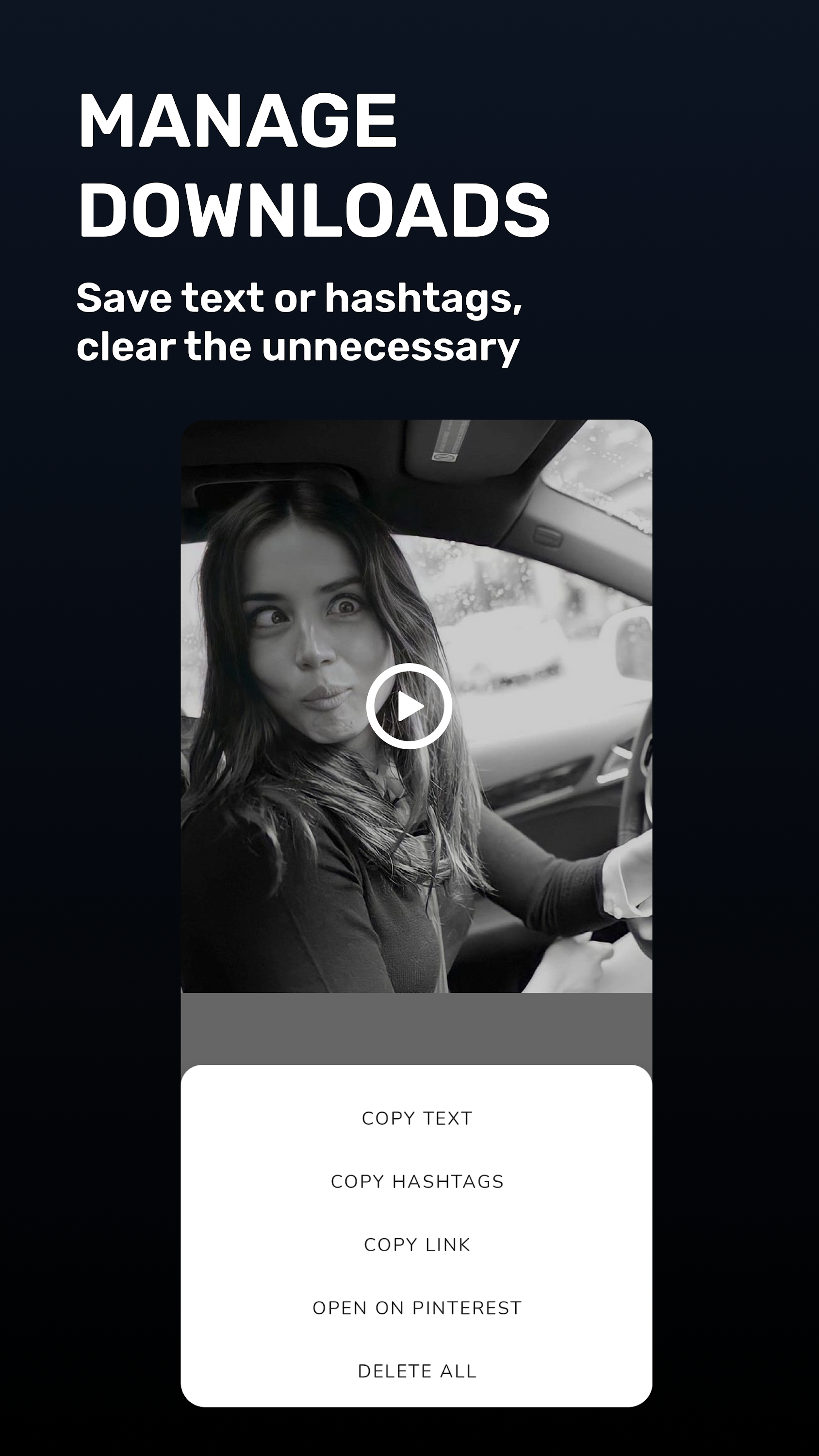 اسکرین شات 5 برنامه Tikget - Video Downloader