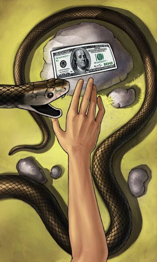 اسکرین شات 1 برنامه Money or Death - snake attack!