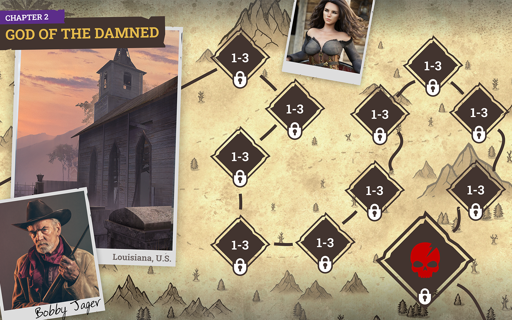 اسکرین شات 3 بازی Wild West Survival: Zombie Shooter. FPS Shooting