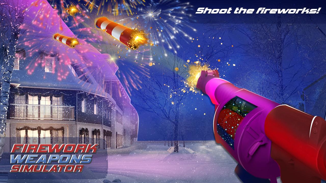 اسکرین شات 2 بازی Firework Weapons Simulator