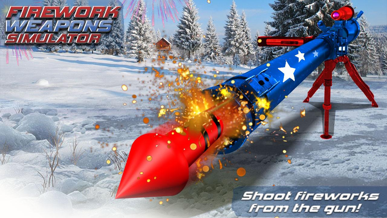 اسکرین شات 1 بازی Firework Weapons Simulator