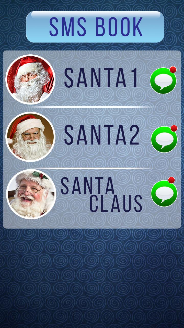 اسکرین شات 2 بازی Fake SMS Santa Joke