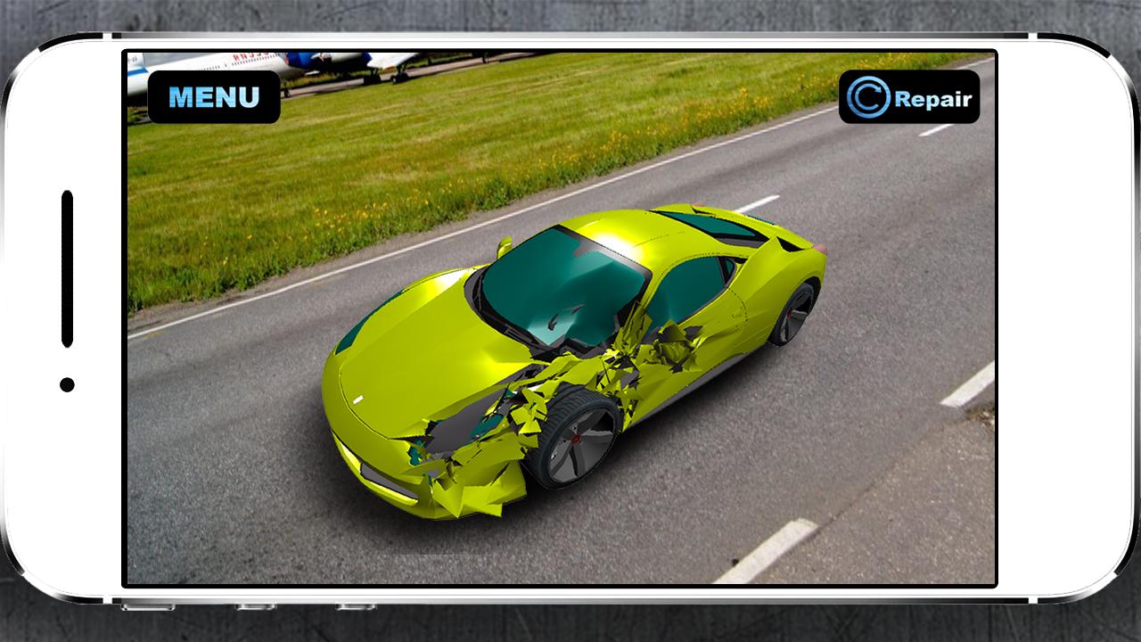 اسکرین شات 3 بازی Simulator Crush Sport Car