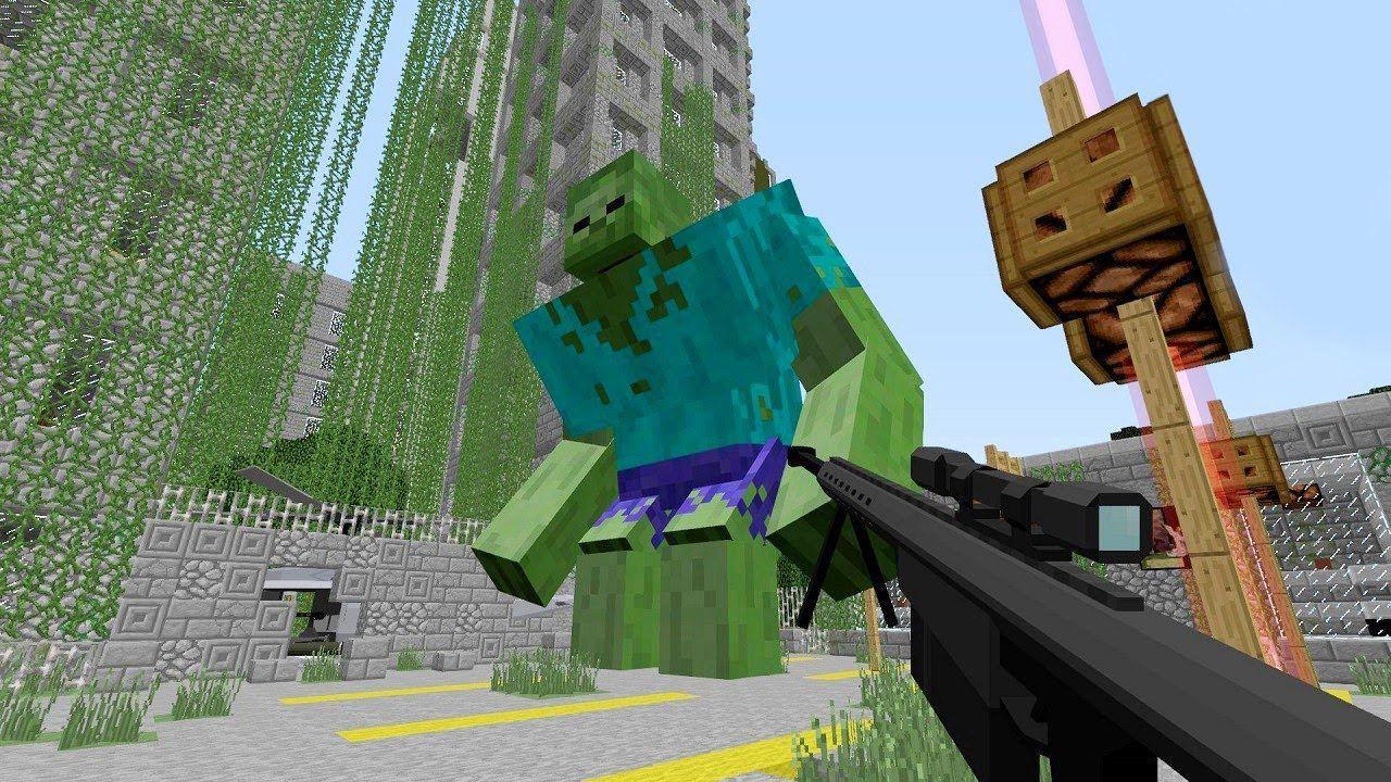 اسکرین شات 1 بازی Zombie Apocalypse map for MCPE