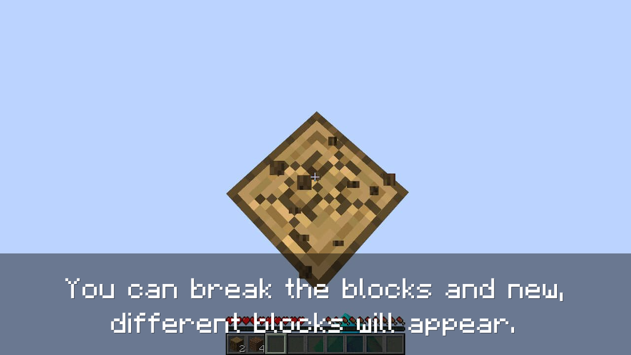 اسکرین شات 2 بازی One block survival for MCPE