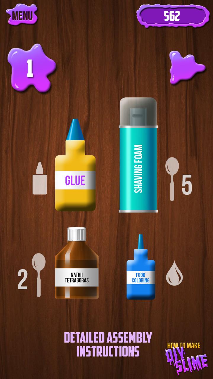 اسکرین شات 2 بازی How To Make DIY Slime