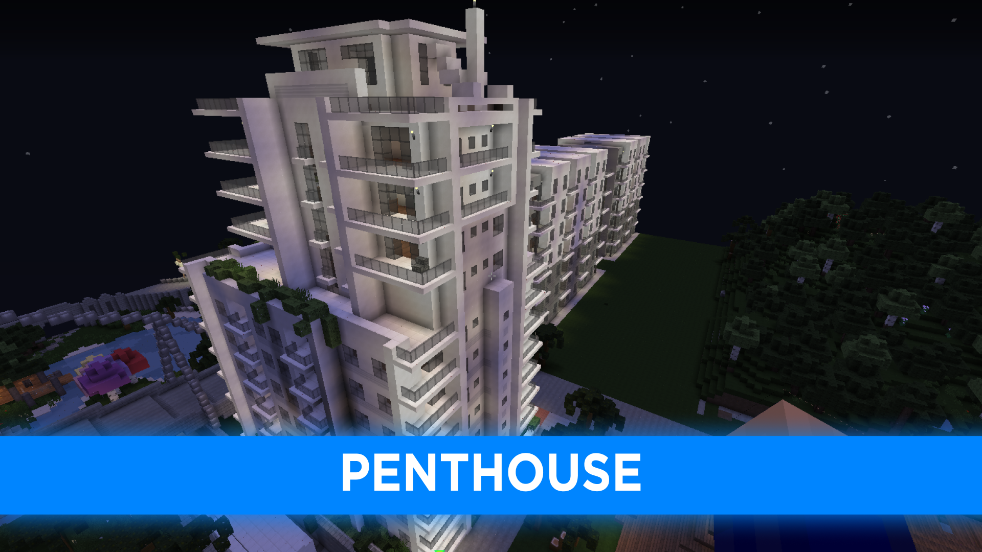 اسکرین شات 1 برنامه Penthouses for minecraft maps