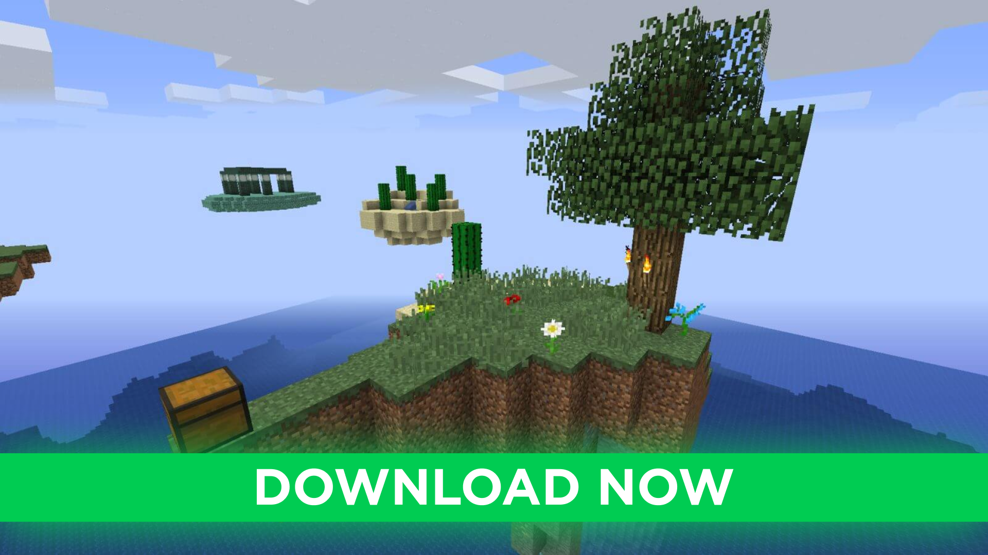 اسکرین شات 4 برنامه Skyblock survival in minecraft