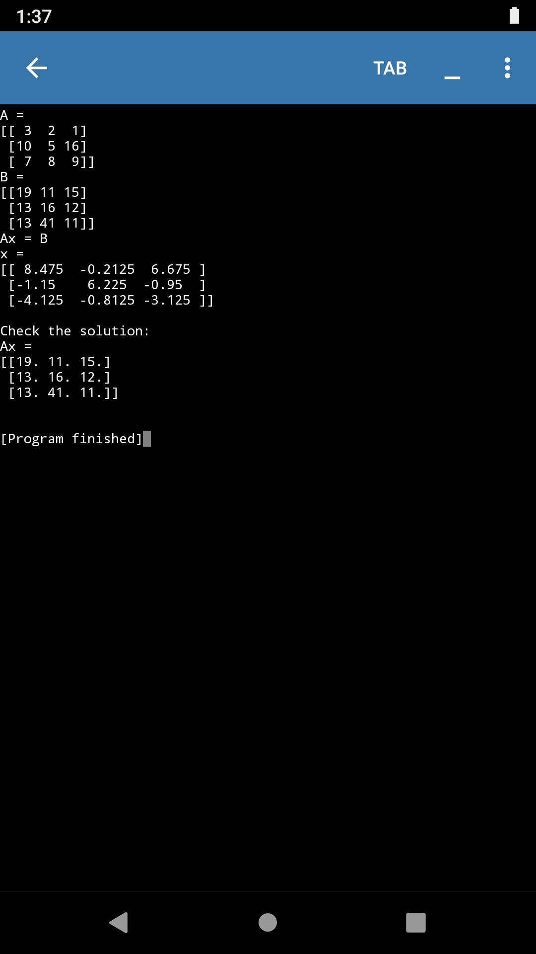 اسکرین شات 1 برنامه Pydroid repository plugin