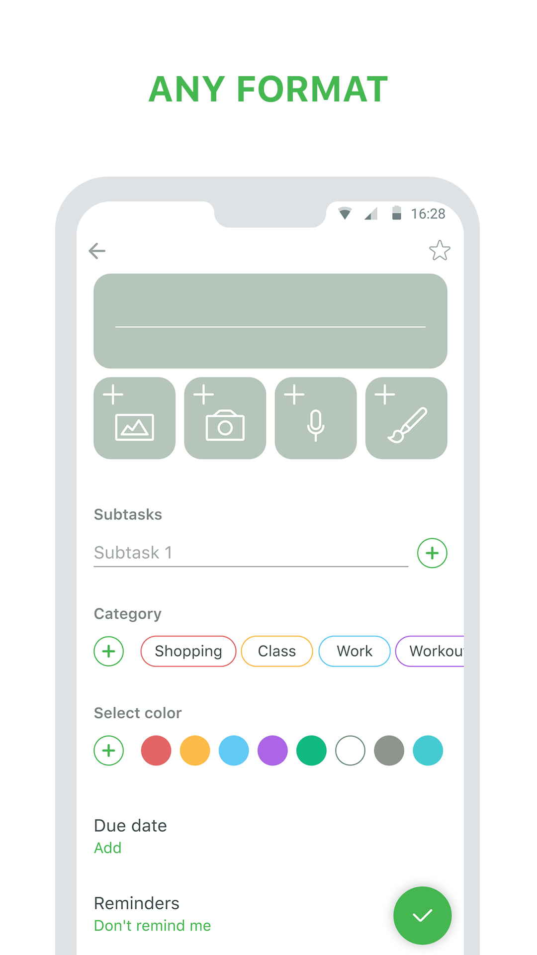 اسکرین شات 3 برنامه Notes - notepad and lists