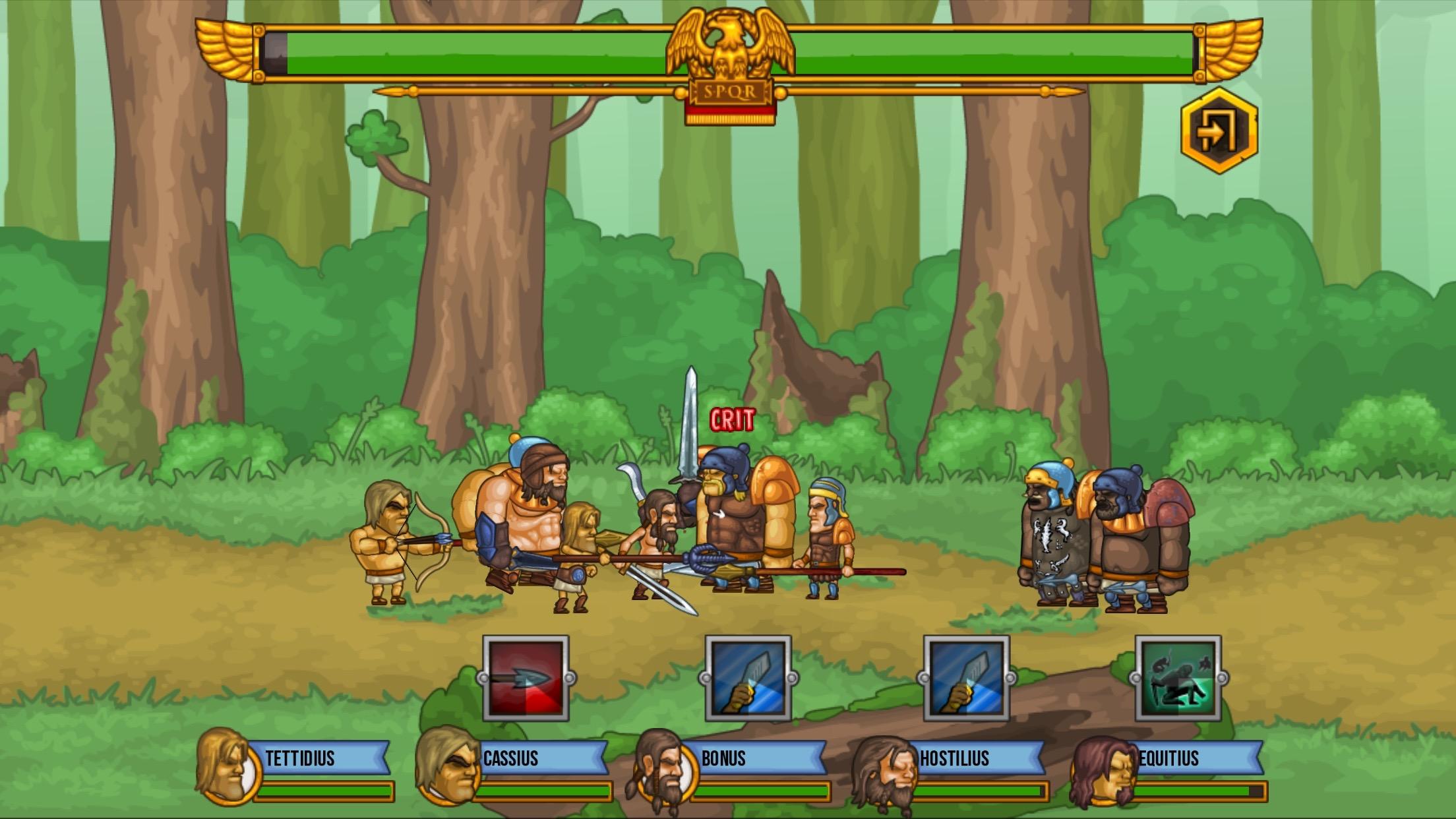 اسکرین شات 5 بازی Gods Of Arena: Strategy Game