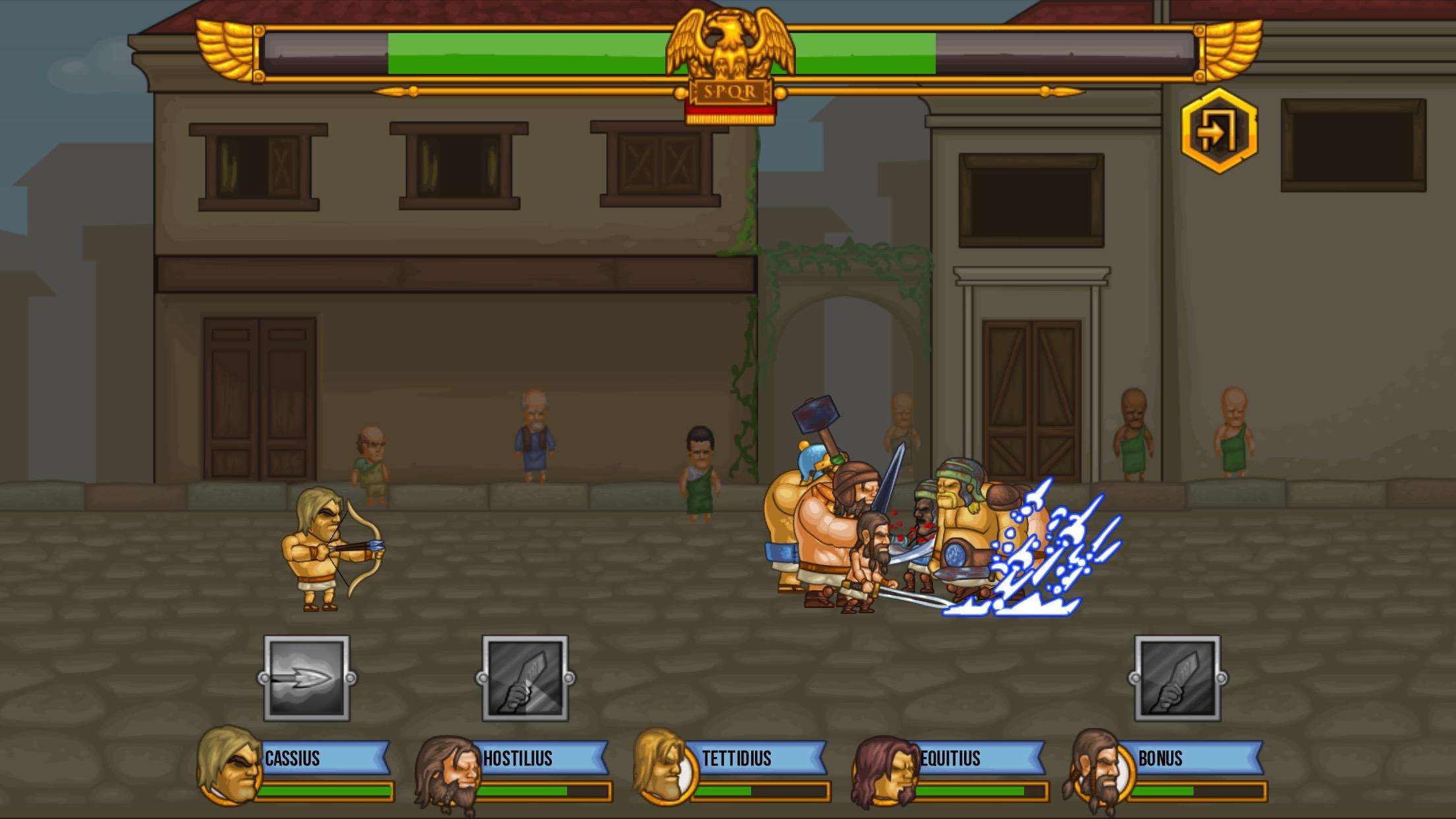اسکرین شات 4 بازی Gods Of Arena: Strategy Game