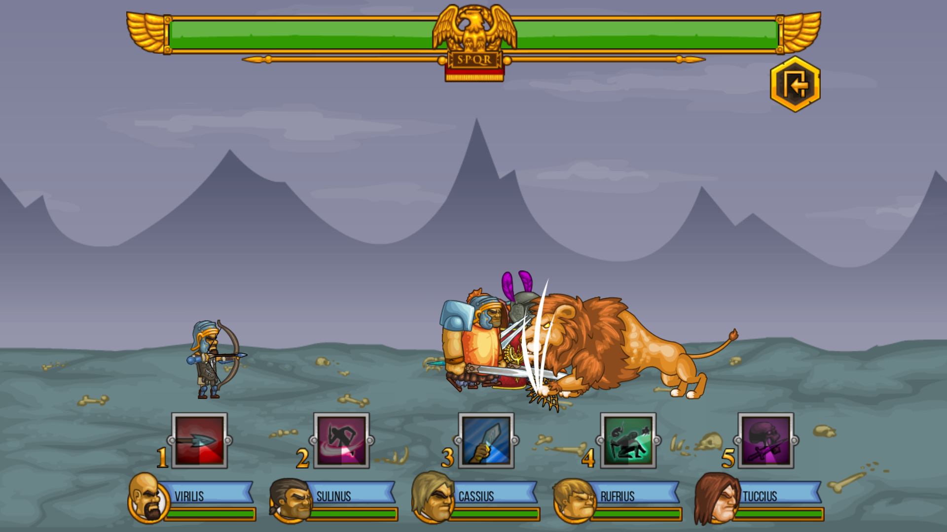 اسکرین شات 7 بازی Gods Of Arena: Strategy Game