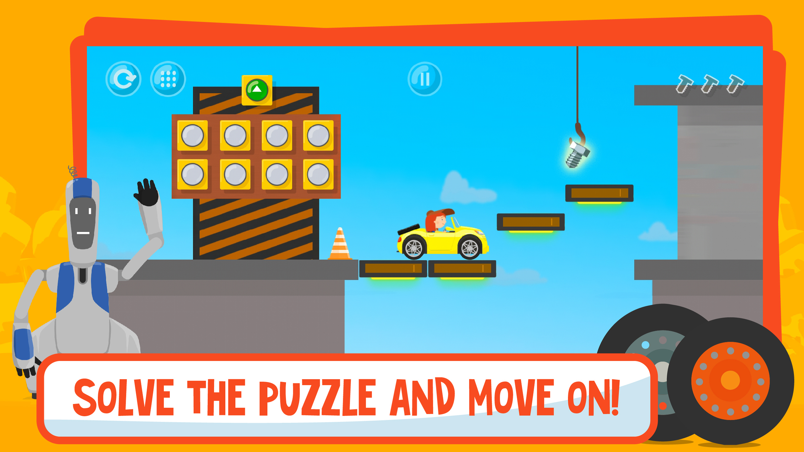 اسکرین شات 1 بازی McWheelie logic games for kids