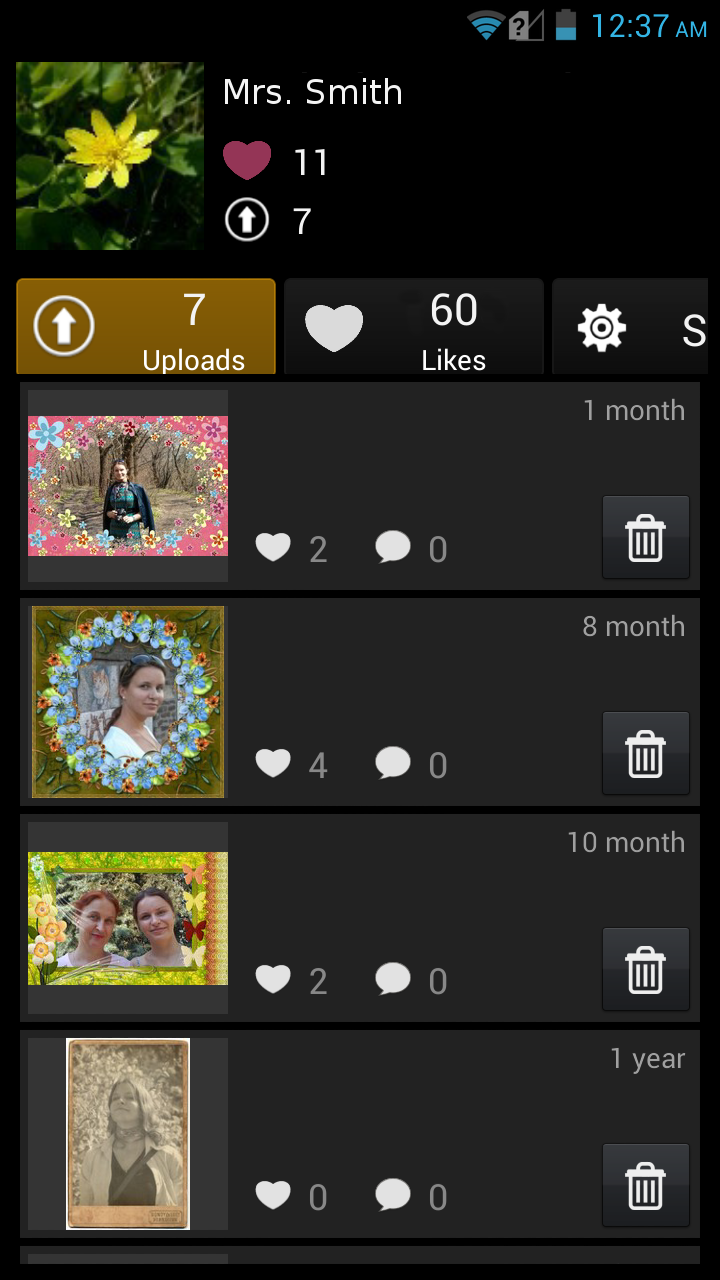 اسکرین شات 7 برنامه Kids PhotoFrames