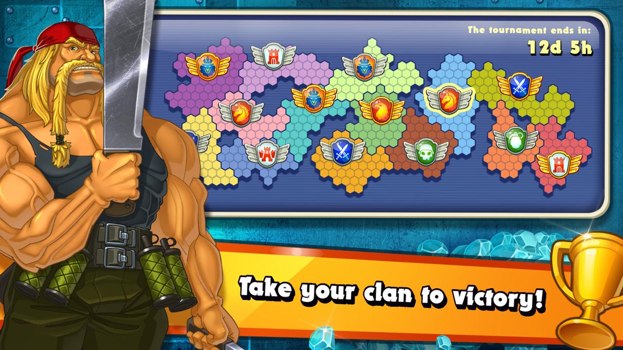 اسکرین شات 1 بازی Jungle Heat: War of Clans